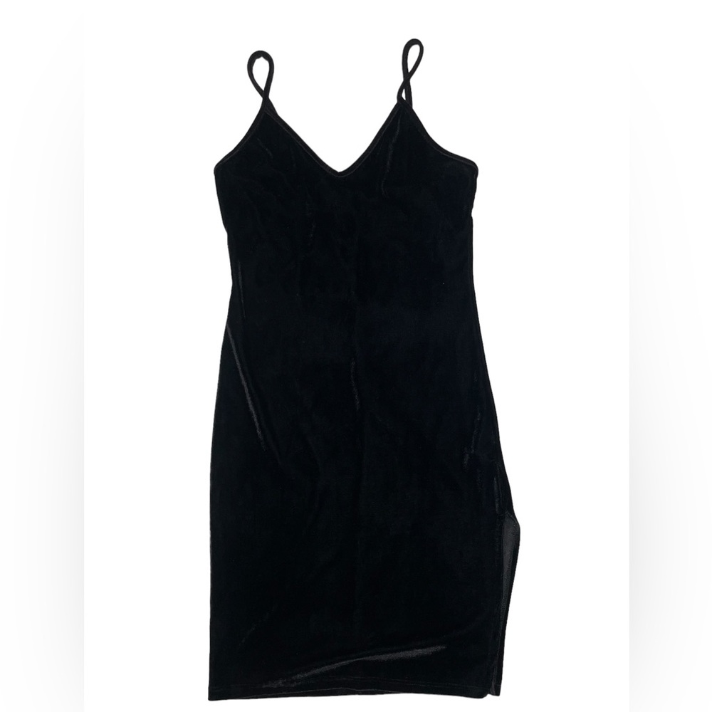 Don’t Ask Why Velour Mini Dress